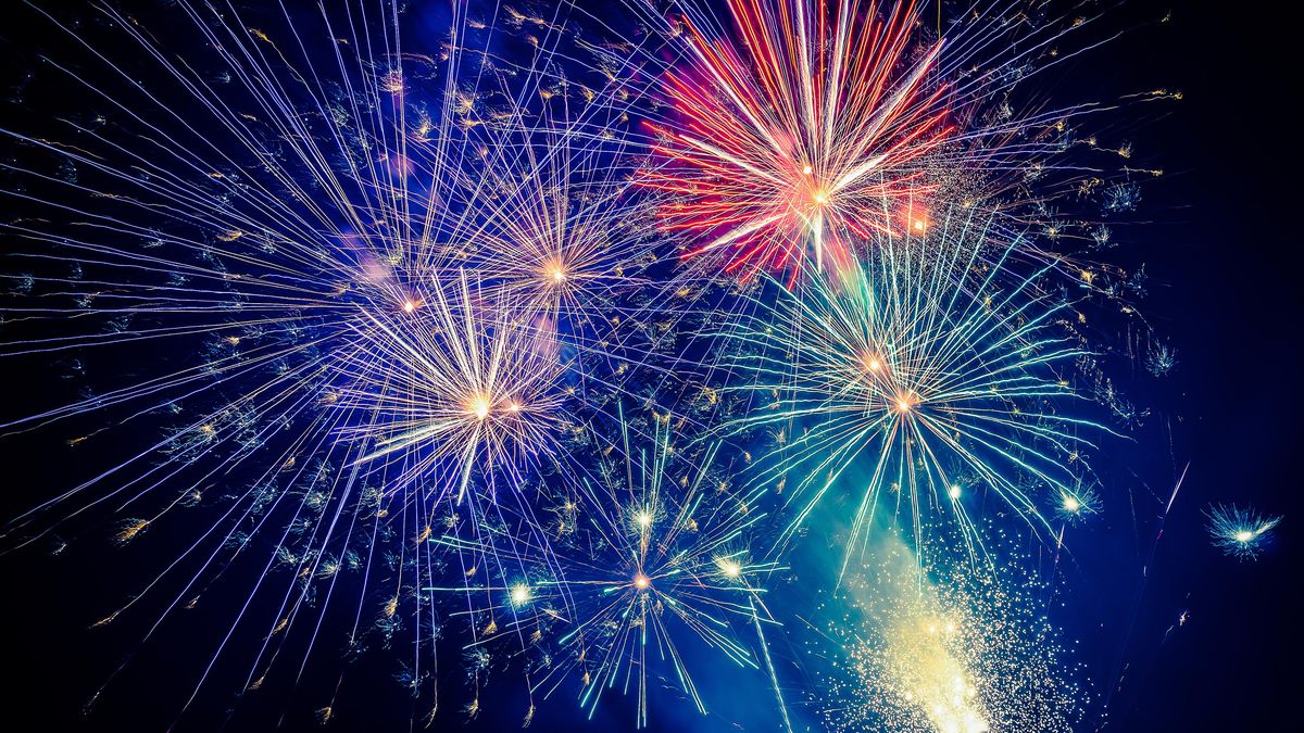 Silvestr a pyrotechnika