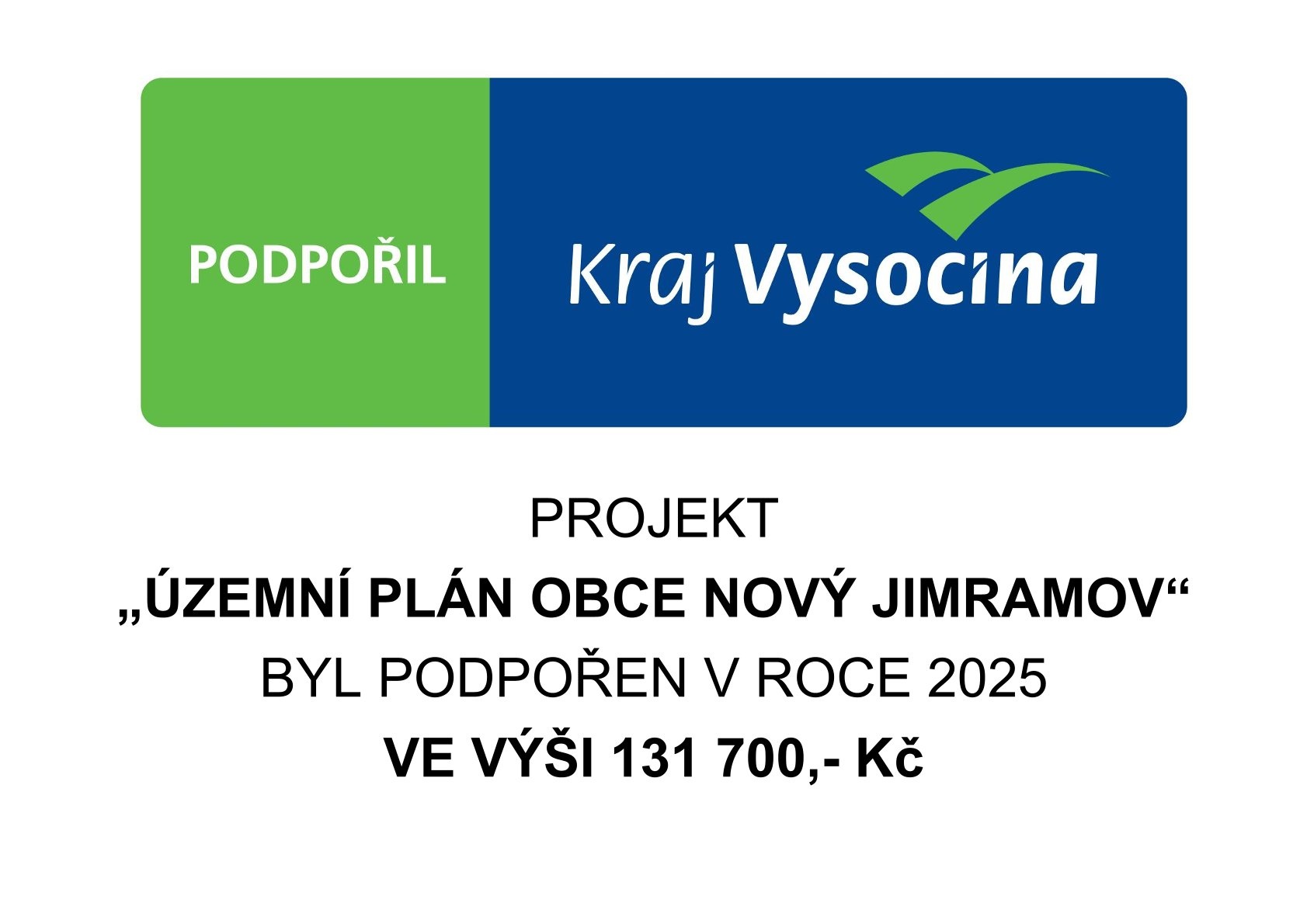 Územní plán obce Nový  Jimramov
